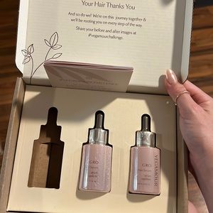 (2) Vegamour Gro hair serum bottles